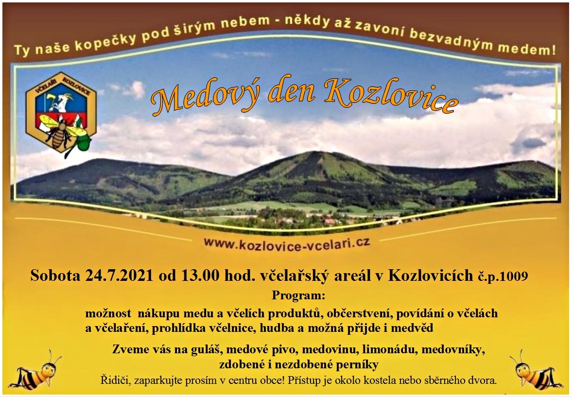 Medový den Kozlovice 2021